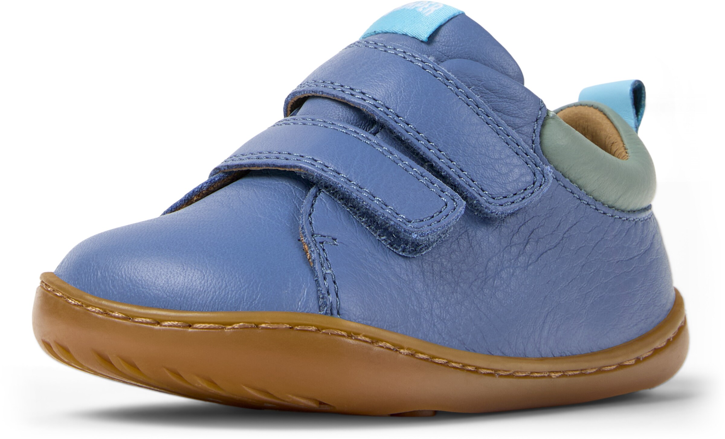 CAMPER Lauflernschuh 'Peu Cami' in Blau: Vorderseite