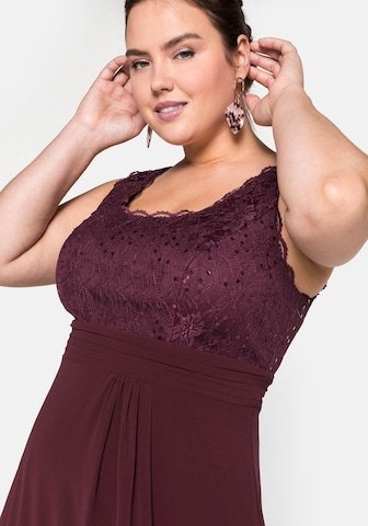 SHEEGO - Vestido de festa em roxo