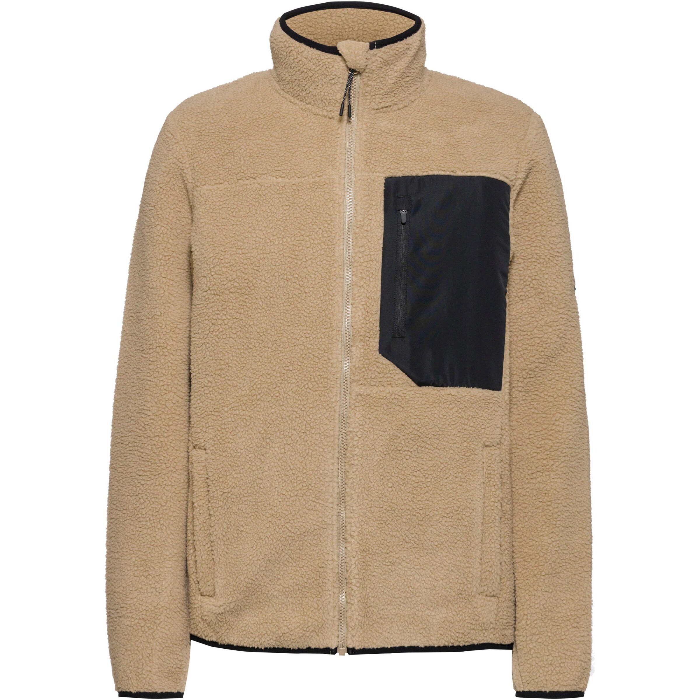 MCKINLEY Fleece Jacket 'Ello III' in Yellow: front