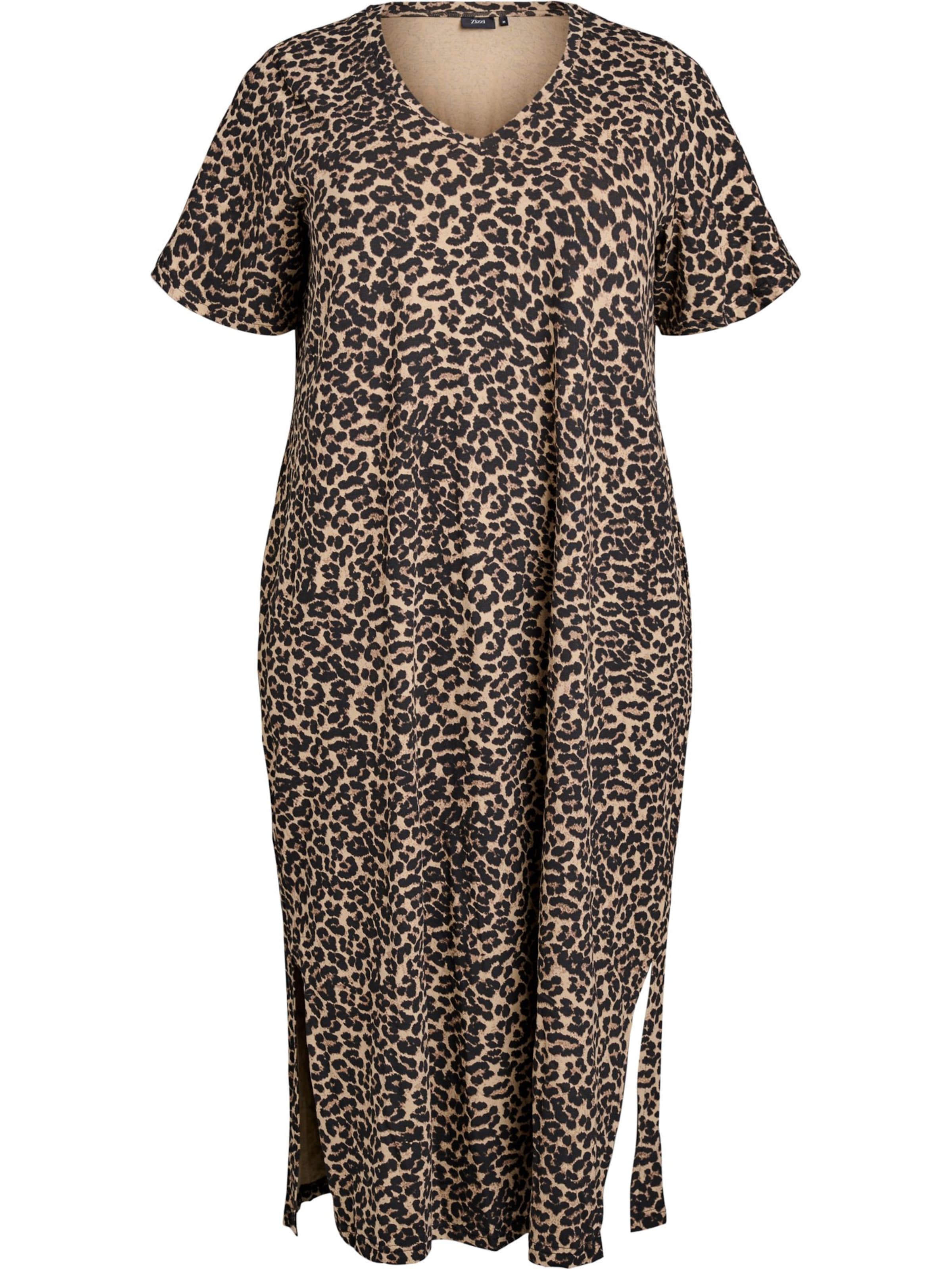 Zizzi - Vestido 'VDORIT' em castanho: frente