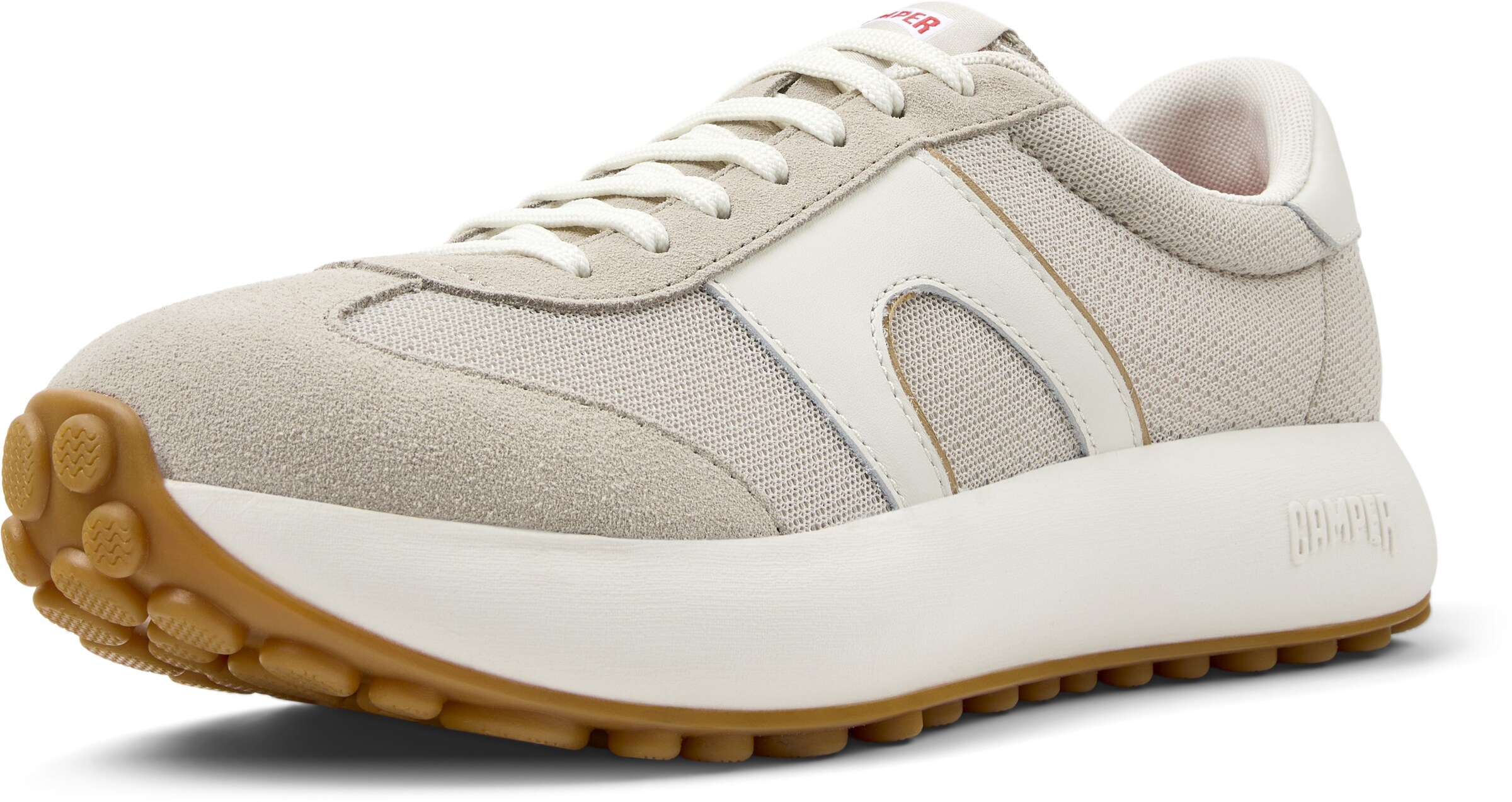 Baskets basses 'Pelotas Athens' CAMPER en gris : devant