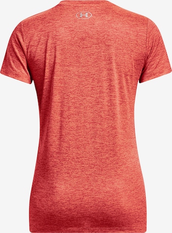 Maglia funzionale 'Tech Twist' di UNDER ARMOUR in rosso: frontale