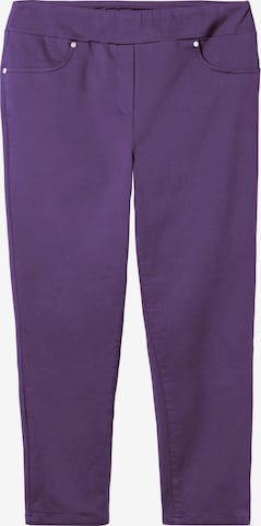 SHEEGO Slim fit Pants in Purple: front