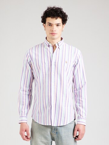 Polo Ralph Lauren Regular Fit Skjorte i lilla: forside