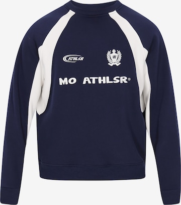 Mo ATHLSR Sweatshirt in Blau: Vorderseite