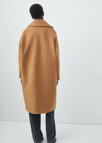 MANGO Between-Seasons Coat 'Love3' in Brown