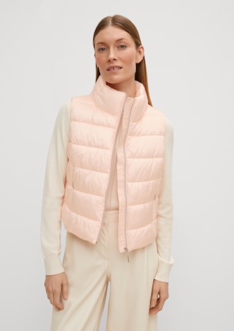 COMMA Vest in Pink: front