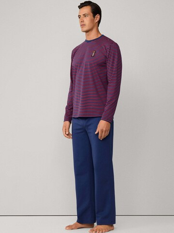 Hackett London Pyjama lang in Blau