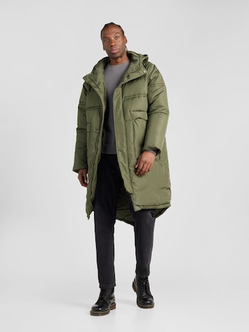 TOPMAN Parka zimowa w kolorze zielony