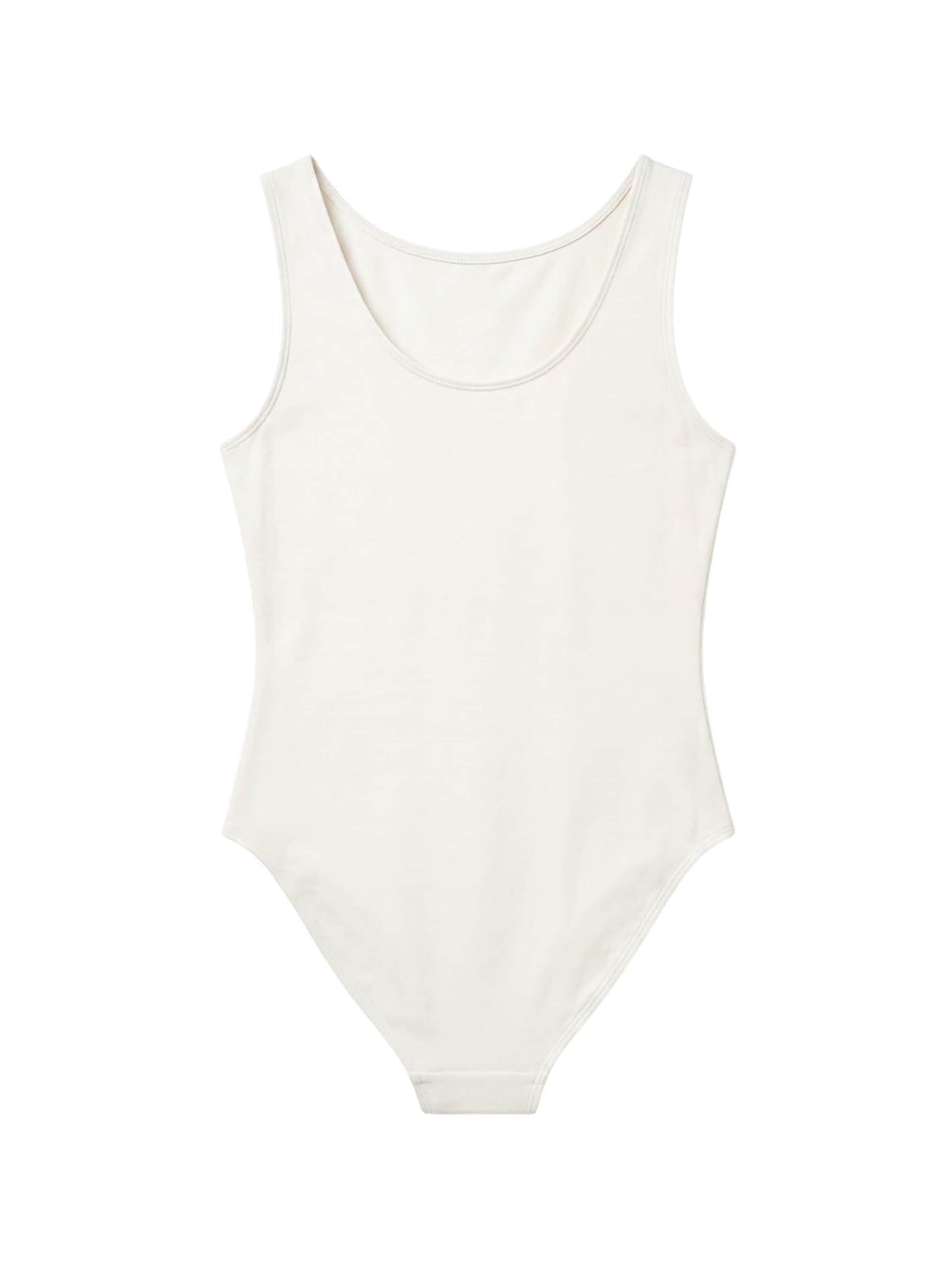 Classique Maillot de bain modelant 'Judith' Jayne en blanc