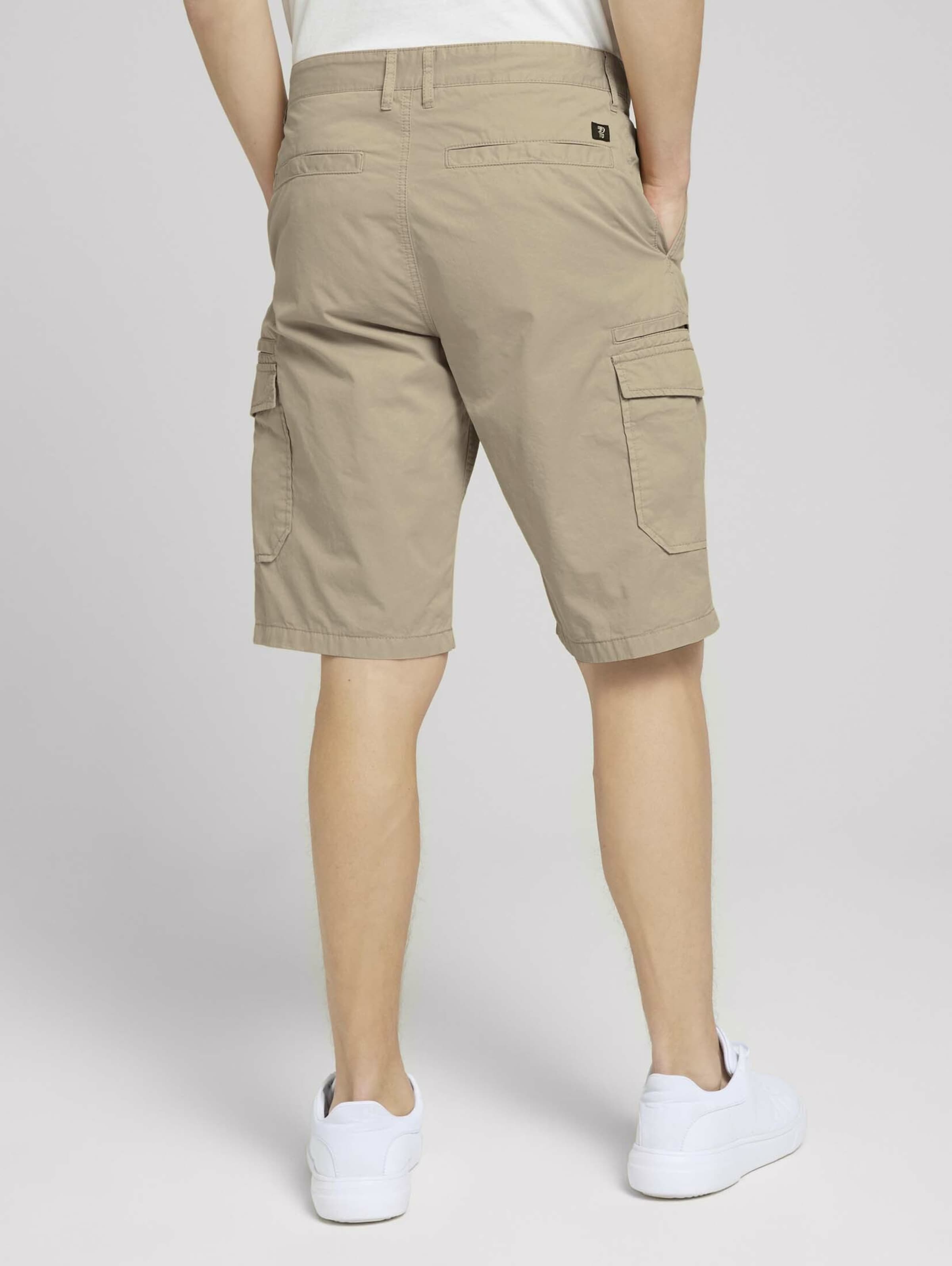 Männer Hosen TOM TAILOR DENIM Cargoshorts in Dunkelbeige - DU83147 Männer Hosen TOM TAILOR DENIM Cargoshorts in Dunkelbeige - DU83147