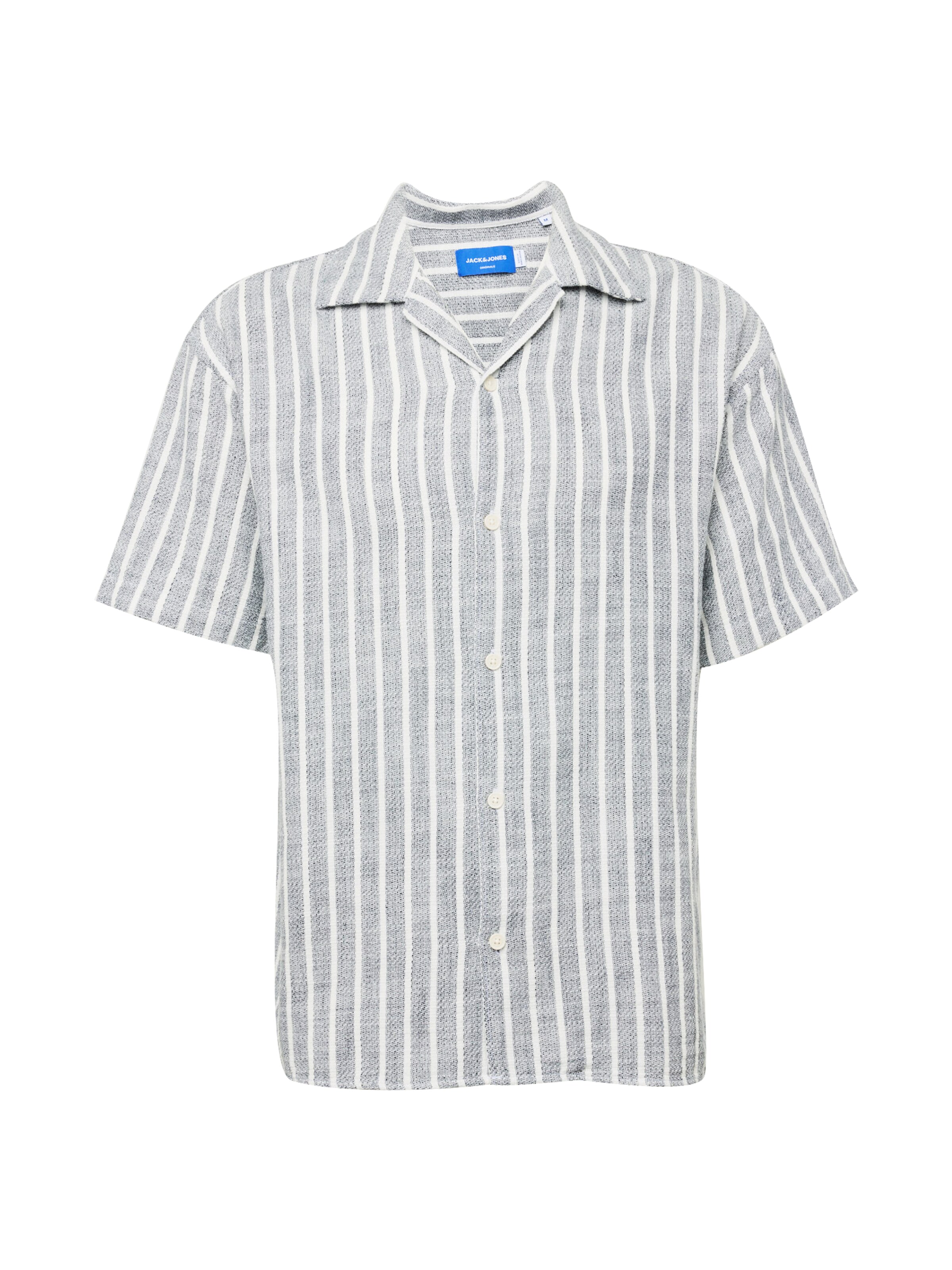 JACK & JONES Comfort fit Overhemd 'JORCabana' in Blauw: voorkant