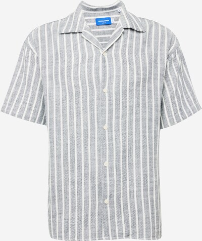 JACK & JONES Button Up Shirt 'Cabana' in Blue / White, Item view