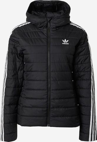 Veste mi-saison 'ADICOLOR' ADIDAS ORIGINALS en noir : devant