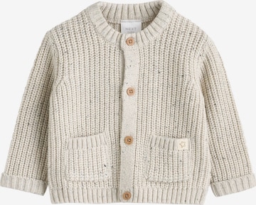 Next Neuletakki värissä beige: etupuoli