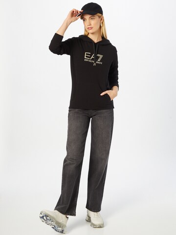 EA7 Emporio Armani Sweatshirt in Black