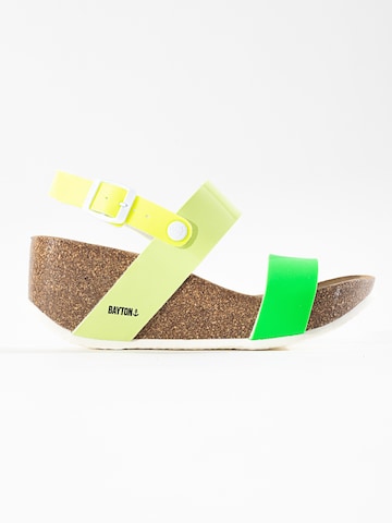 Bayton Strap sandal 'Selene' in Yellow