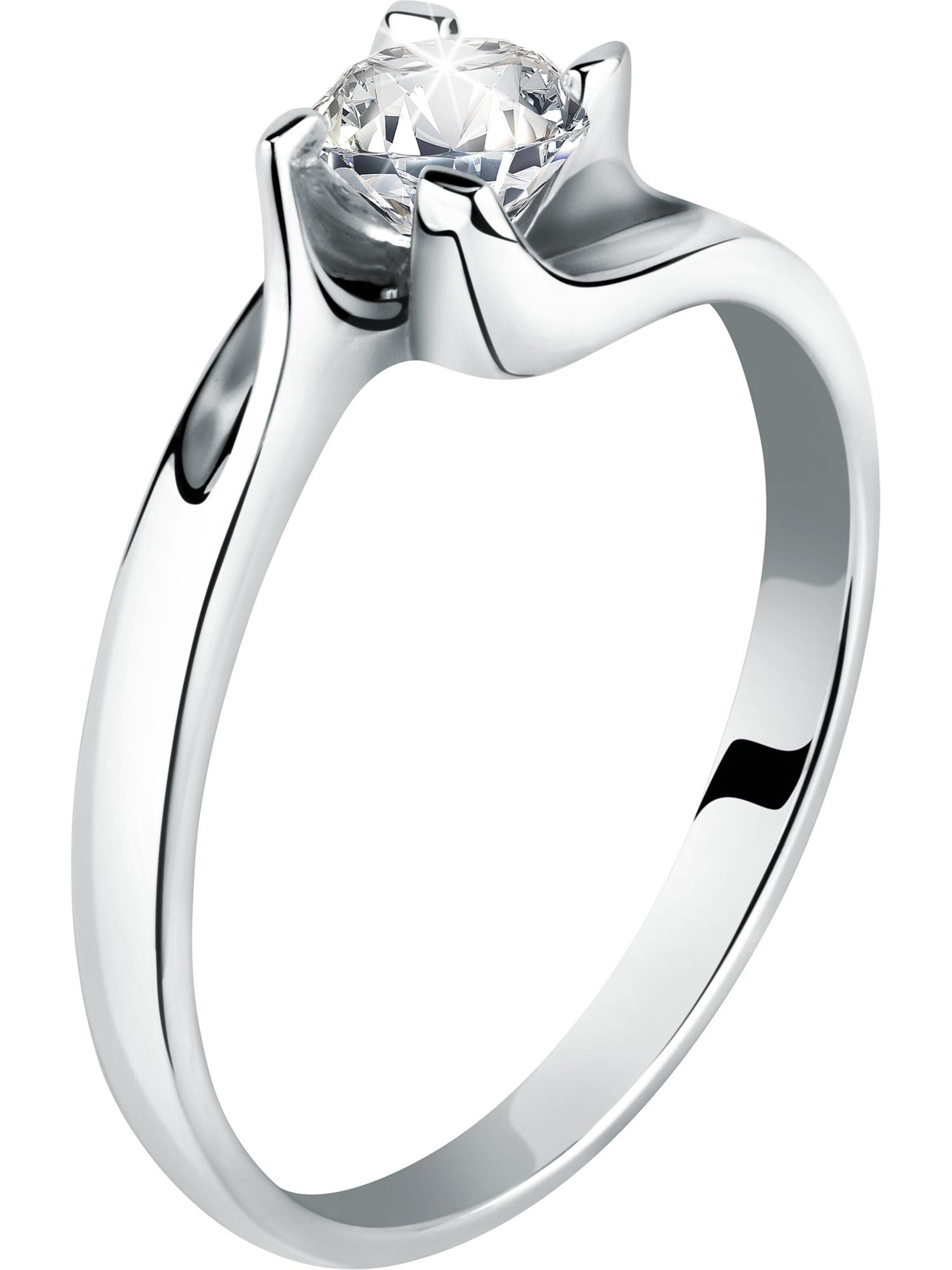 CHRIST Ring in Silber: Vorderseite