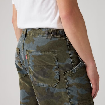 LEVI'S ® Kottis Klapptaskutega püksid, värv roheline