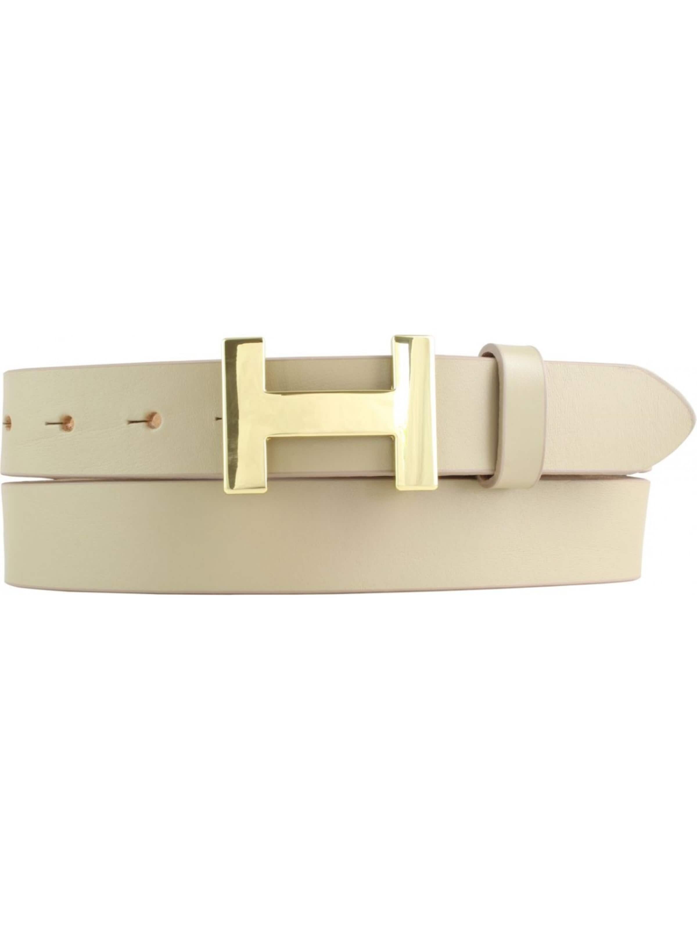 BELTINGER Belt 'Hanna' in Beige: front