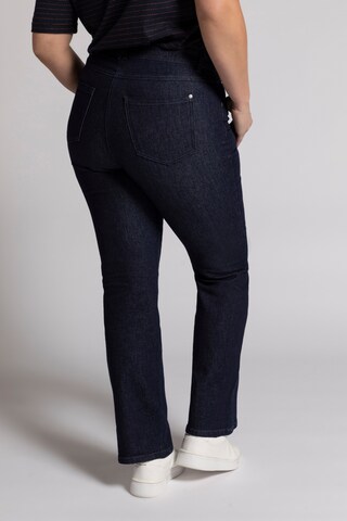 Ulla Popken Bootcut Jeans in Blauw