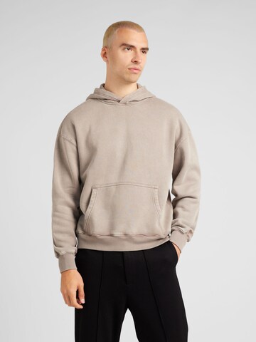 HOLLISTER Sweatshirt 'MAR4' in Beige: voorkant