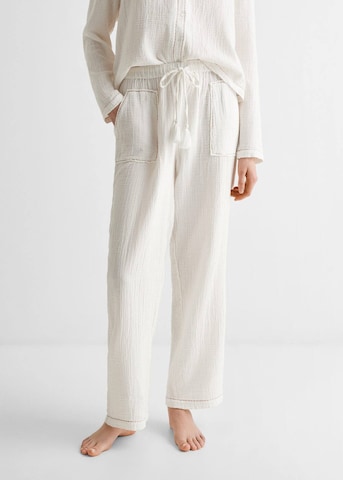 MANGO TEEN Pajamas 'Tarifa' in White