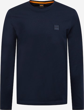 BOSS Orange Bluser & t-shirts 'Tacks' i blå: forside