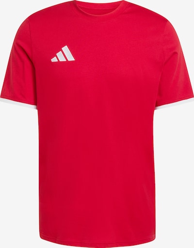 S dydžio Sportiniai marškinėliai 'Entrada26' iš ADIDAS PERFORMANCE, spalva – kraujo spalva / balta, Prekių apžvalga