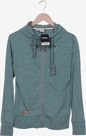 Ragwear Sweatshirt & Zip-Up Hoodie in S in Green: front