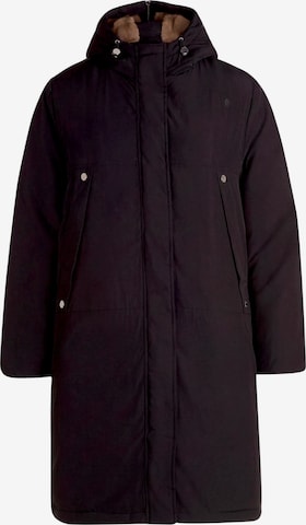 Cappotto invernale di zero in nero: frontale