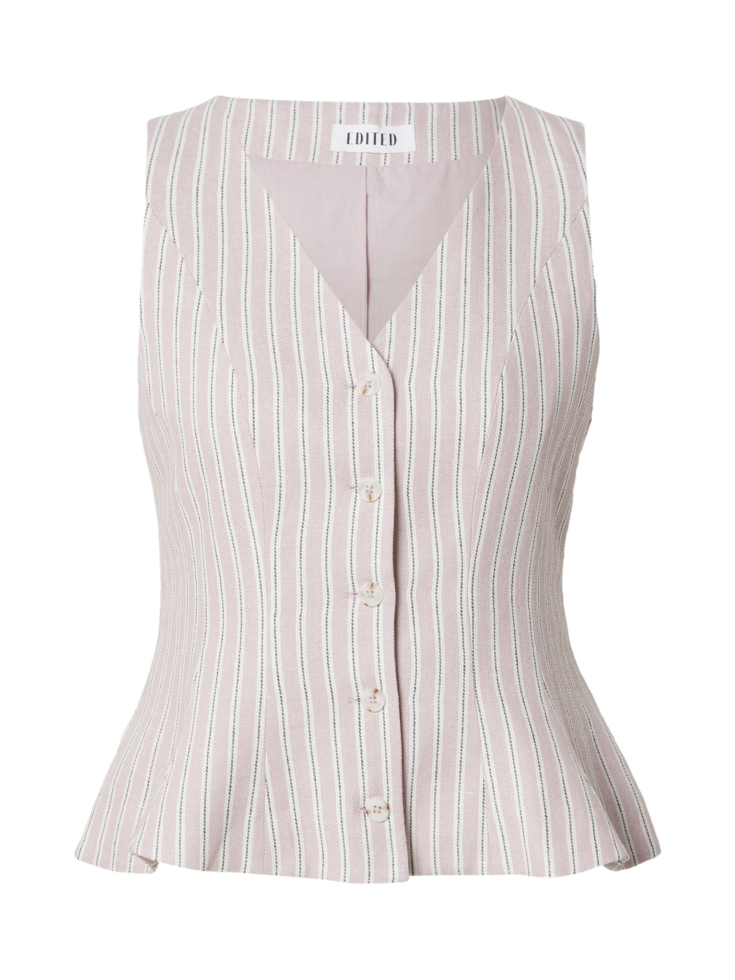 EDITED Bodywarmer 'Vada' in Roze: voorkant
