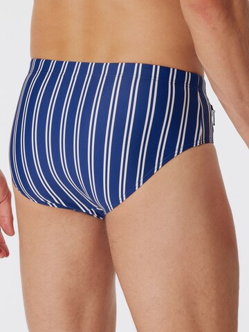 SCHIESSER Swim Trunks ' Classic Swim ' in Blue