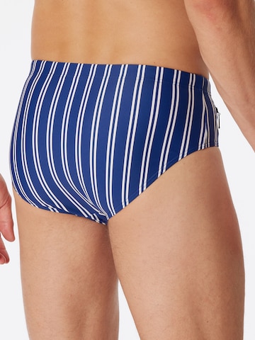 SCHIESSER Badehose ' Classic Swim ' in Blau