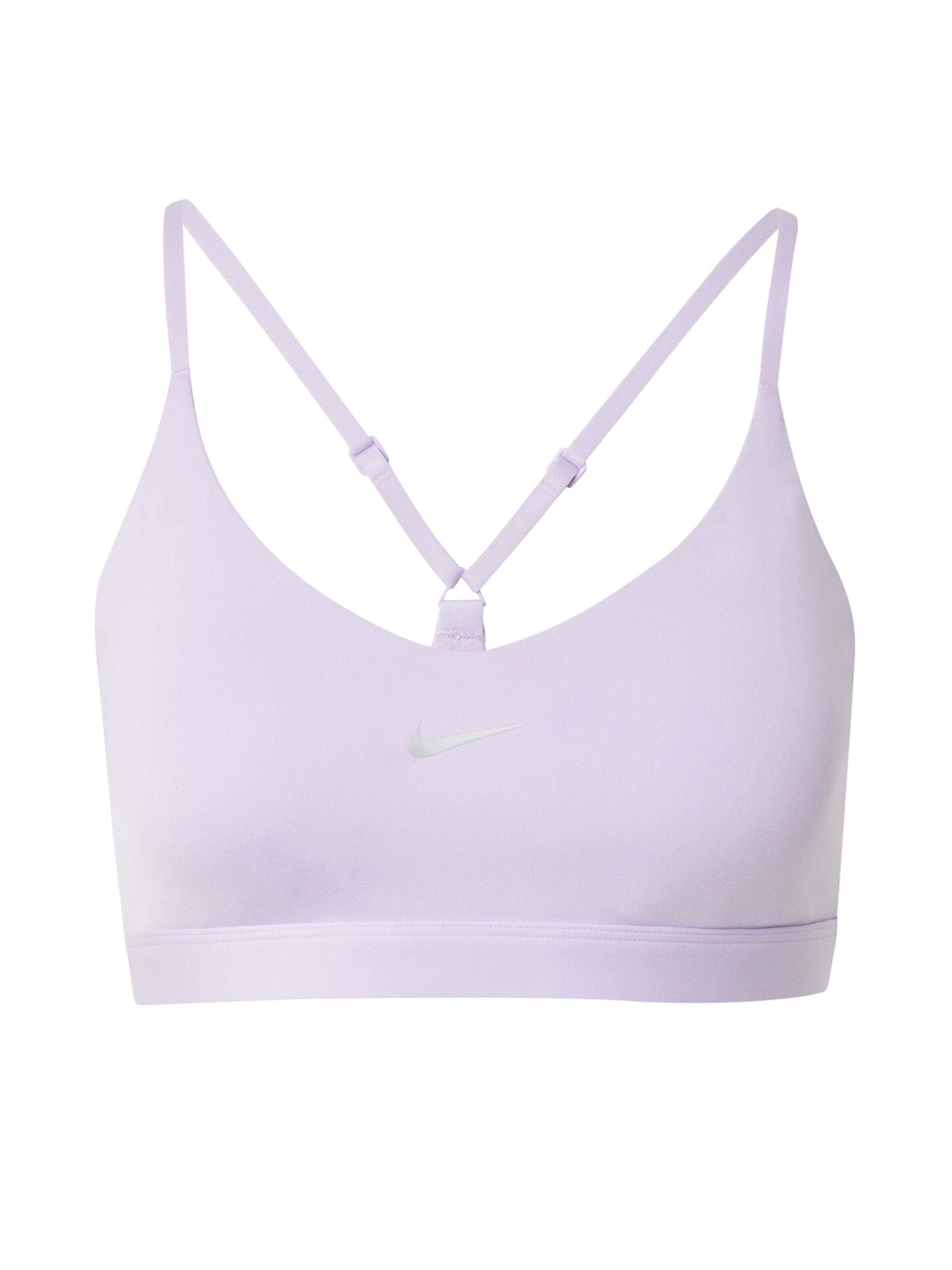 NIKE Bustier Urheilurintaliivit 'INDY' värissä lila: etupuoli