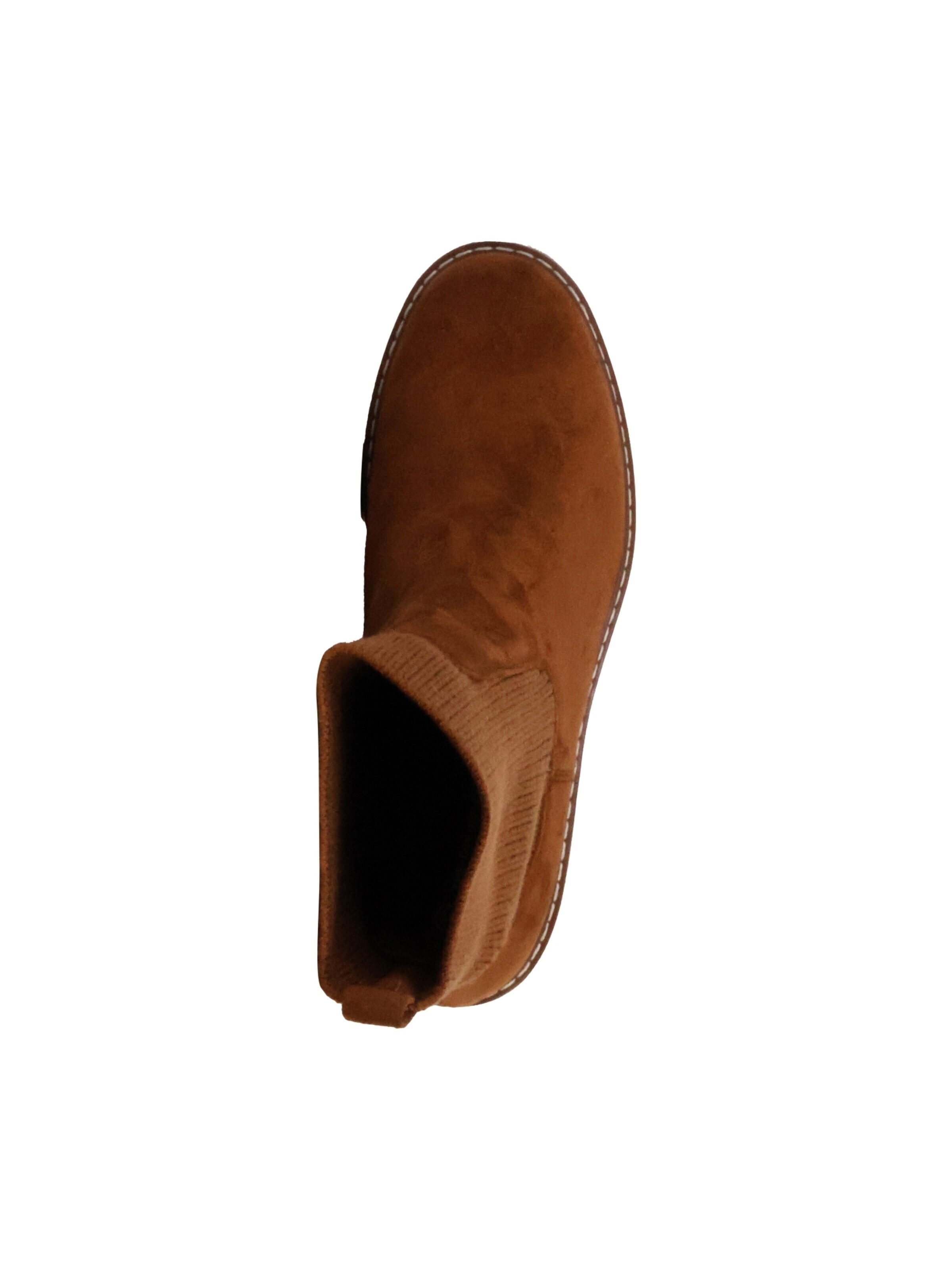 Bottines 'Stiefeletten zum Hineinschlüpfen' The Divine Factory en beige