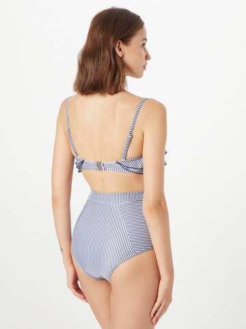 Bandeau Bikini aava en bleu