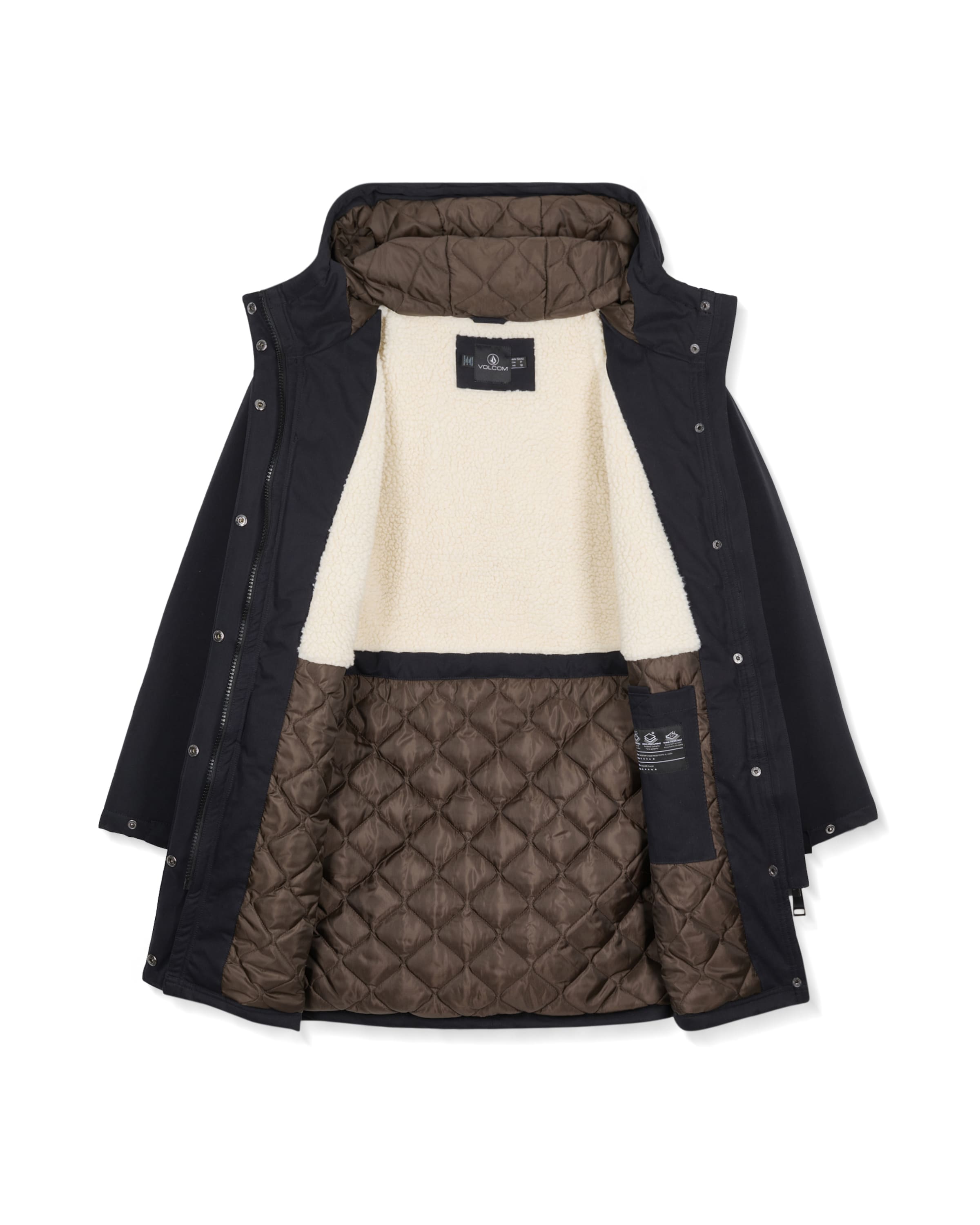 Volcom Raincoat in Black