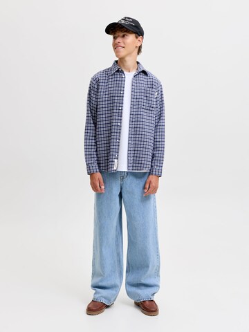Jack & Jones Junior Regular fit Overhemd in Blauw
