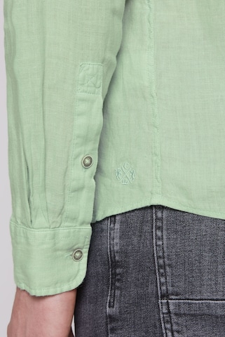 CMPD Slim fit Button Up Shirt in Green