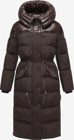 NAVAHOO Télikabátok 'Knusperherz 14' - barna: elől