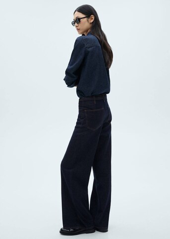 MANGO Regular Jeans 'Mara' in Blau