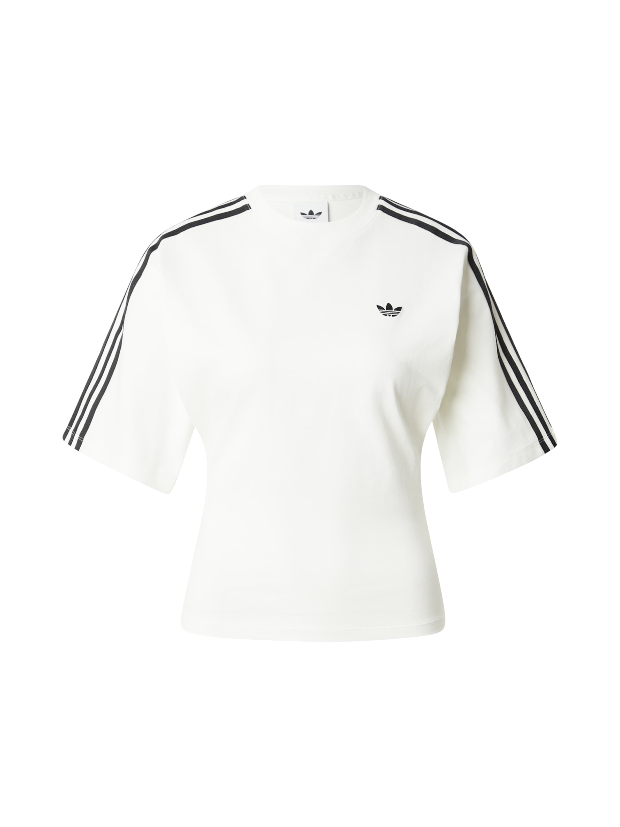 ADIDAS ORIGINALS Camiseta en negro / blanco, Vista del producto