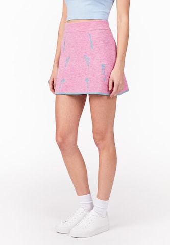Jupe MYMO en rose : devant
