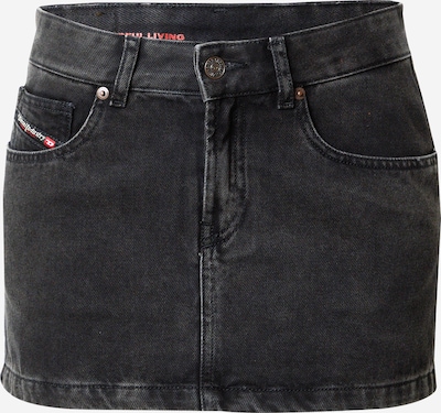 DIESEL Skirt 'DE-RON' in Black denim, Item view