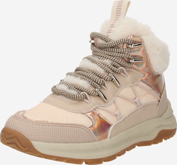 Baskets BULLBOXER en beige : devant