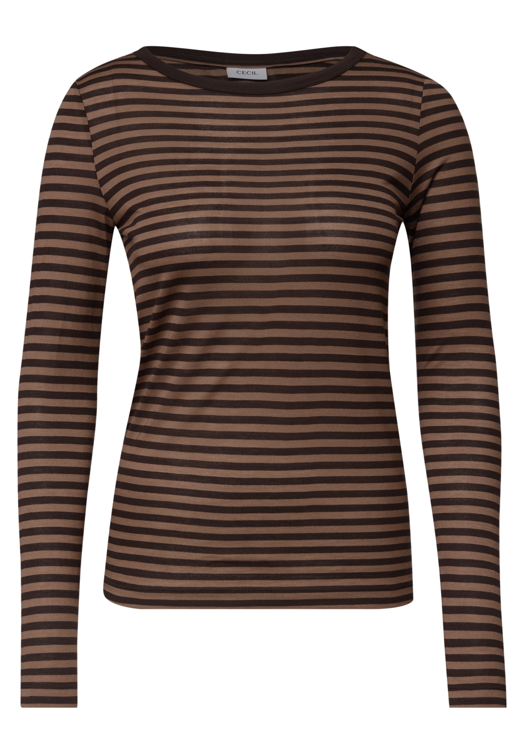 CECIL - Camiseta en marrón: frente