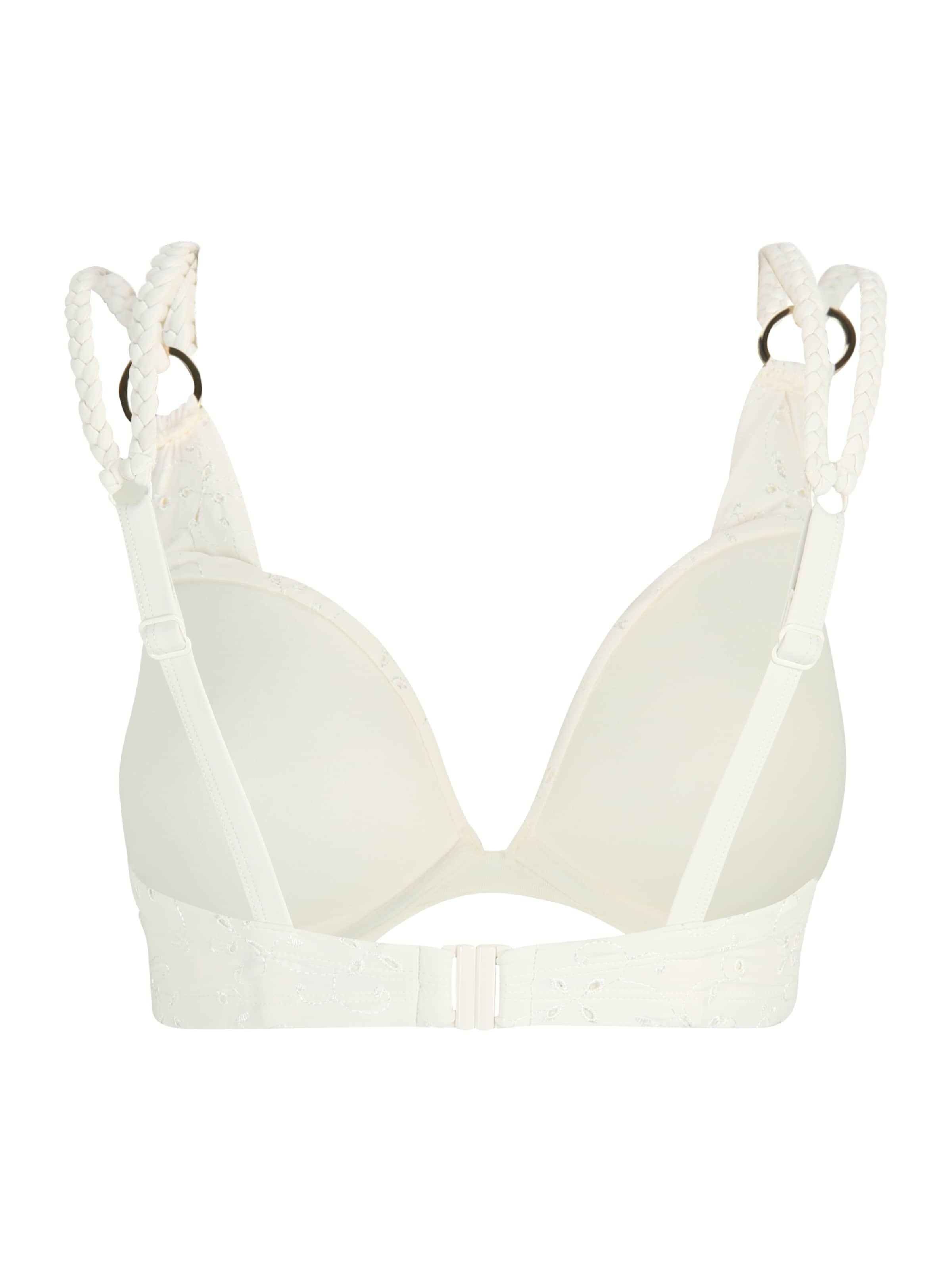 T-shirt Top per bikini di Hunkemöller in bianco