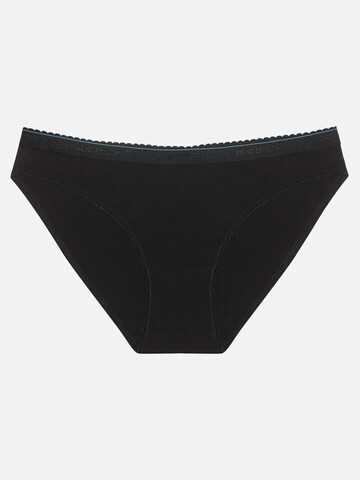 Henderson Panty 'Slip Blue Line, Baumwoll Jersey, normale Leibhöhe L' in Black