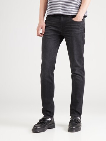 Slimfit Jeans de la 7 for all mankind pe negru: față